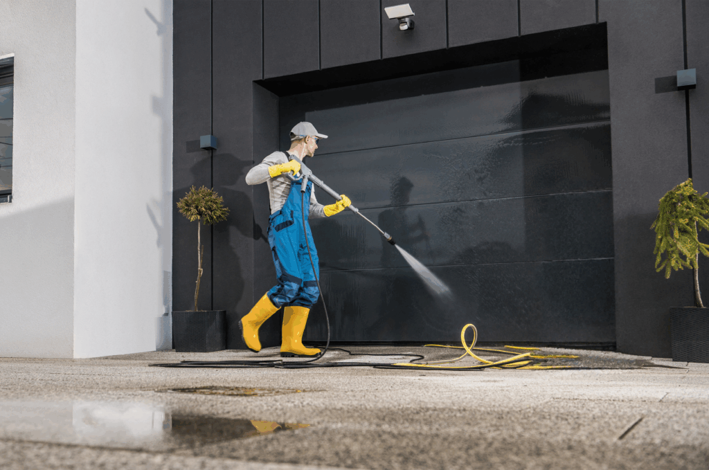 power spraying for pest control